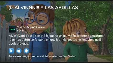 Ver Alvinnn Y Las Ardillas Temporada 4 Episodio 41 Streaming