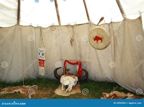 Indian Tent Stock Photo Image Of Heritage Navajo Canvas 3450304