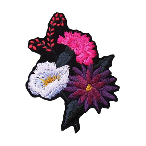 Floral Bouquet Sew On Patch Floral Bouquets Floral Sew On Patches