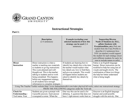 Elm 210 D T4 Instructional Strategies Revised Instructional