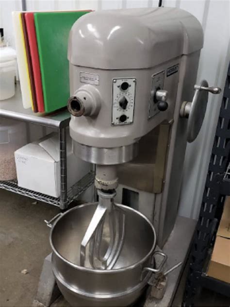 Used Hobart H 600T 60 Quart Planetary Mixer