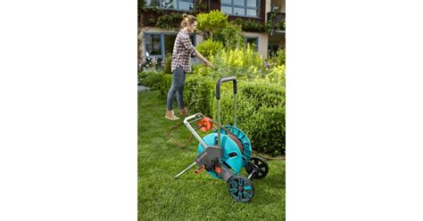 GARDENA Slangenwagen AquaRoll M Easy Set Turquoise Grijs 18517 20