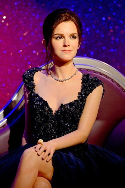 Emma Watson Madame Tussauds Waxwork Unveiled Marie Claire Uk