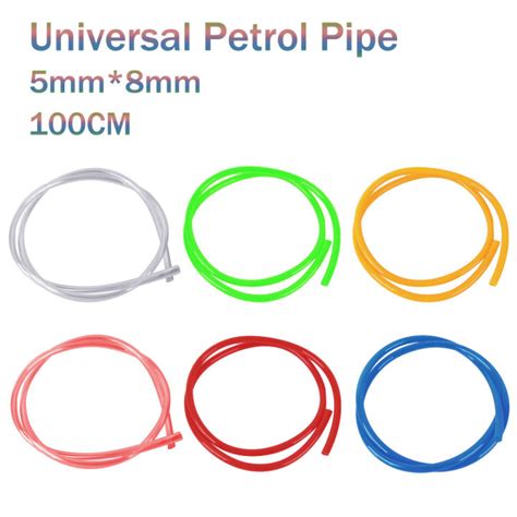 Universal Motorcycle Carburetor Gas Oil Hose Fuel Pipes Line Petrol