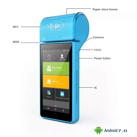 Handheld Pos Terminal Android Z Entry Model