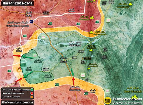 Ansar Allah Captures 54 Km2 West Of Haradh + Map - Islamic World News