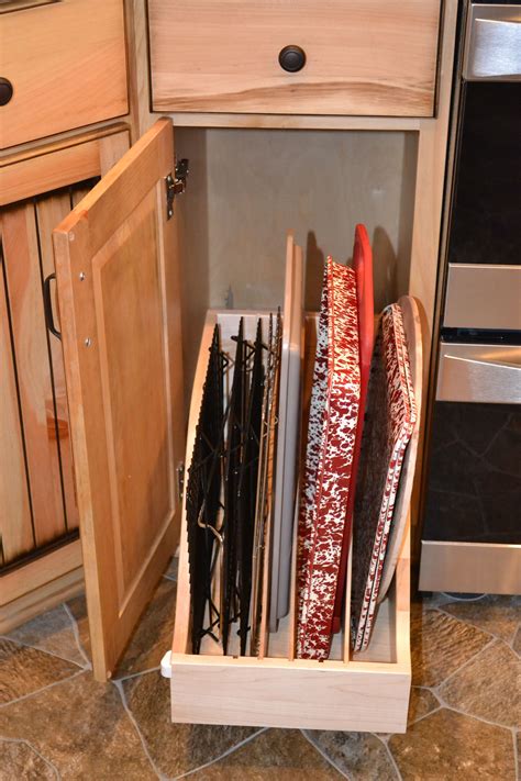 Baking Sheet Organizer Cabinet