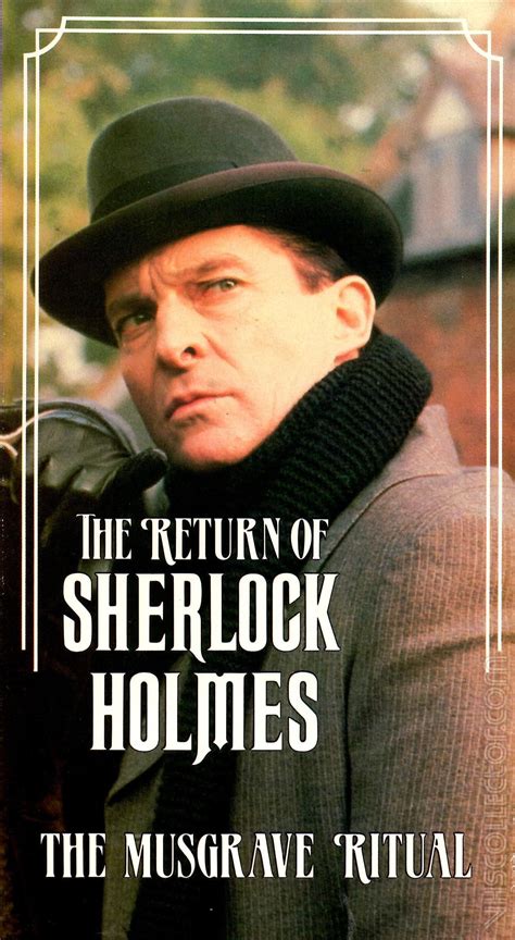 The Return Of Sherlock Holmes: The Musgrave Ritual | VHSCollector.com