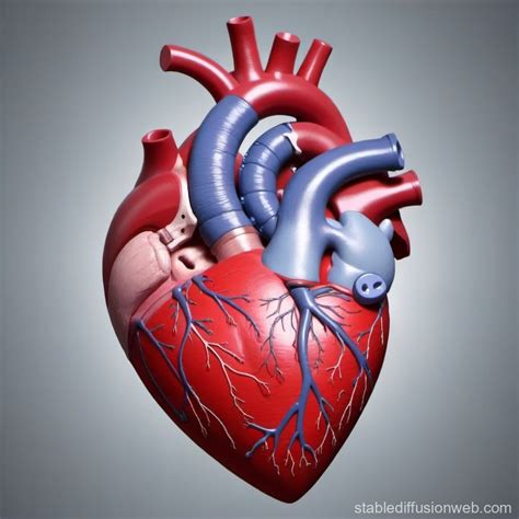 Anatomy Of A Heart Stable Diffusion Online