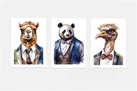 Animals Wearing Suits