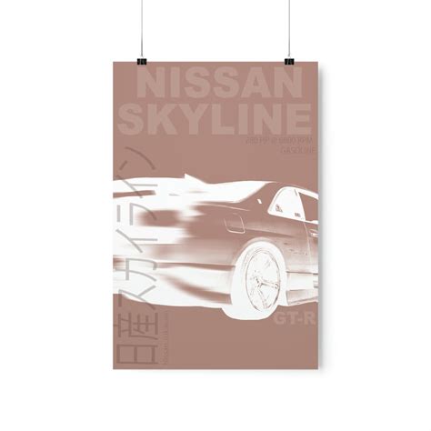 Nissan Skyline Poster - Etsy