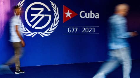 G77 China Summit In Cuba Seeks To Strengthen Voice Of Global South