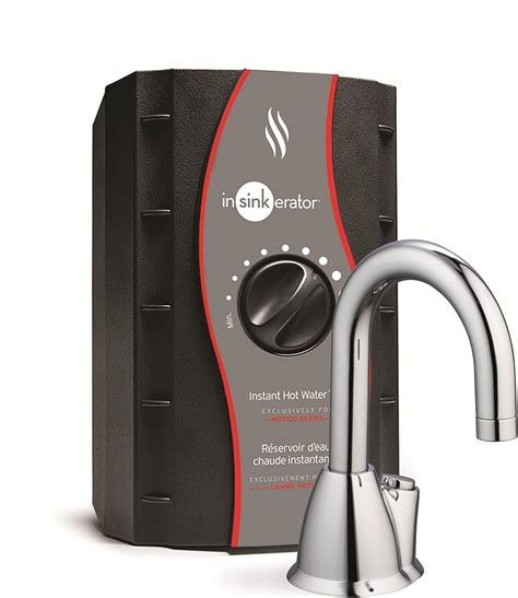 Insinkerator H Hot100 Push Button Instant Hot Water Dispenser System Chrome Hot Water