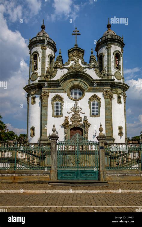 Sao Joao Del Rey Sao Francisco De Assis Church Hi Res Stock Photography