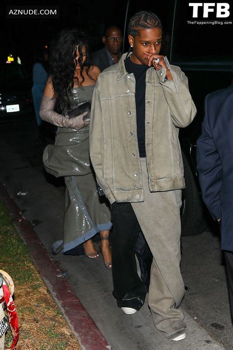 Rihanna Sexy Seen Flaunting Her Hot Figure At The Black Panther Wakanda Forever Premiere In Los