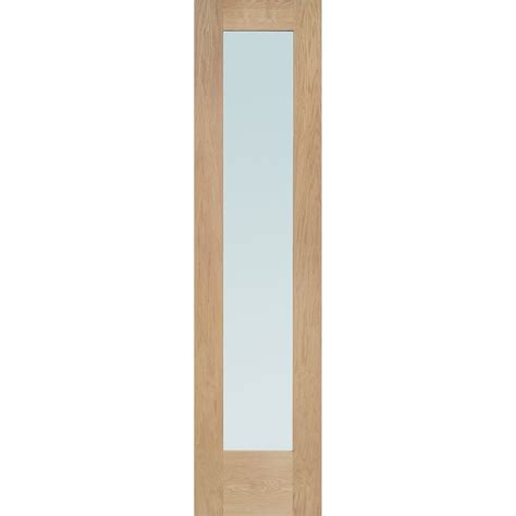 Pattern 10 Double Glazed External Oak Door Dowelled Side Light With