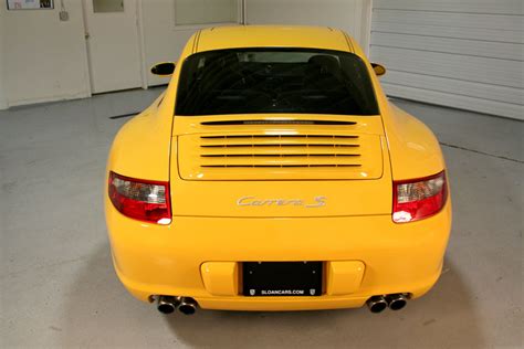 Porsche Carrera S Speed Yellow Miles Sloan Motor Cars