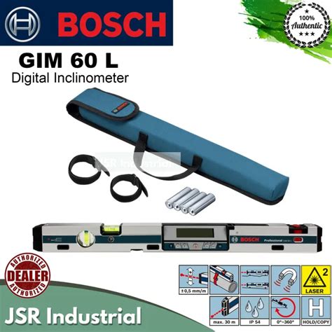 Bosch Gim L Digital Level Inclinometer Jsr Bmt Lazada Ph