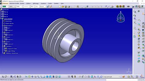 Catia V Poulie Gorge Trap Zo Dal Part Design Exercice D Tuto