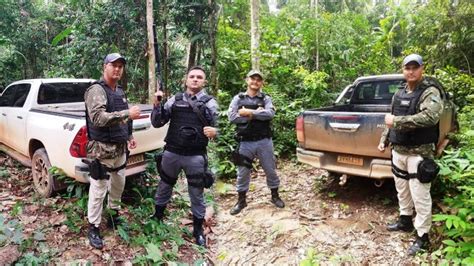 Polícia Militar recupera as duas hilux furtada na ponte do rio Teles