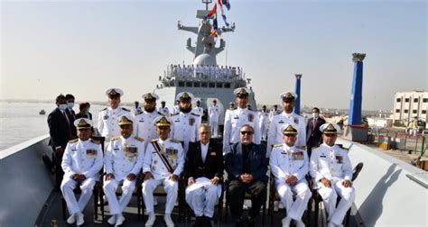 Pakistan Navy Commissions New Type 054 A/P Frigate ‘PNS TUGHRIL ...