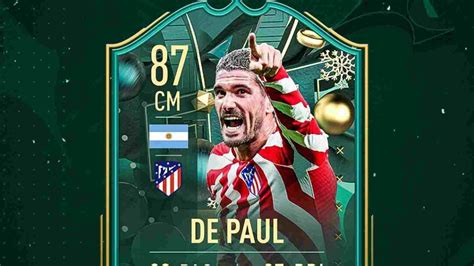 Fifa 23 Rodrigo De Paul Leaked To Arrive As A Sbc Card Under Winter