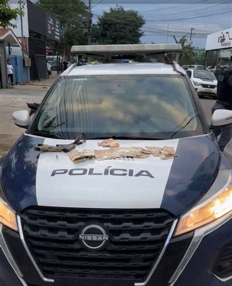 Sinop Criminoso Atira Contra A Pr Pria Perna Durante Roubo Na Rea Central