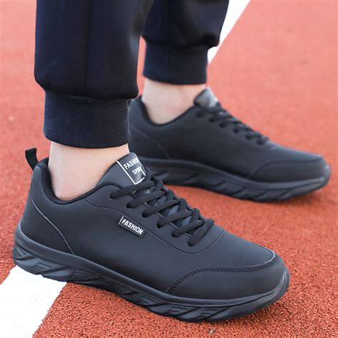 Peaskjp Platform Sneakers For Men Slip On Sneaker Comfort Walking Shoes Workout Running Shoes