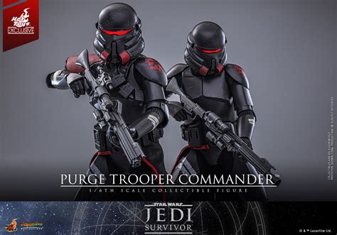 Star Wars Jedi Survivor Hot Toys Purge Trooper Commander The Toyark News