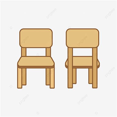 Vector Cartoon Hand Drawn Chair Elements Cartoon Vector Hand Draw