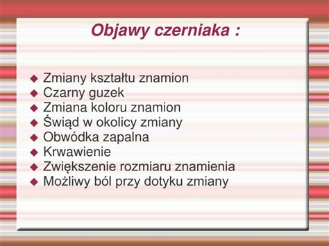 Ppt Czerniak Z O Liwy Melanoma Malignum Powerpoint Presentation Id