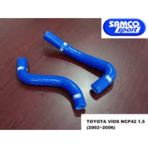 Samco Radiator Hose Toyota Vios NCP42 NCP 42 First Model 2002 2006