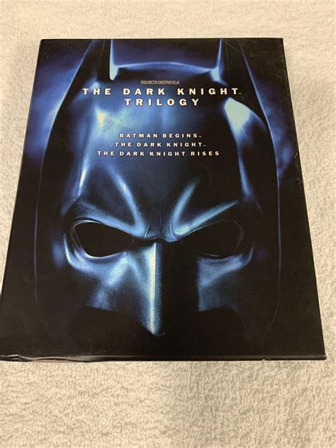 The Dark Knight Trilogy Blu Ray Limited Edition Gift Set Book Free