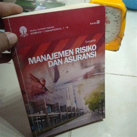 Jual Manajemen Risiko Dan Asuransi Adbi Sks Modul Edisi