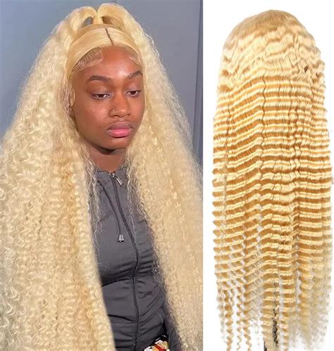 Siyusi 613 Lace Front Wig Human Hair Blonde Wig Human Hair