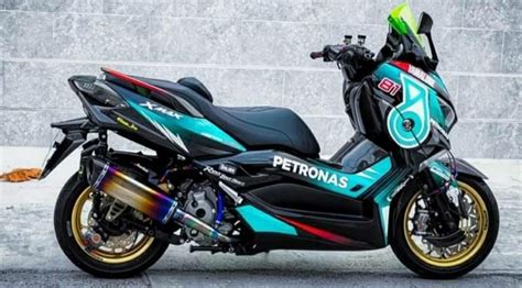 Jual Decal Sticker Xmax Full Body Custom Petronas Hijau Toska Di Lapak