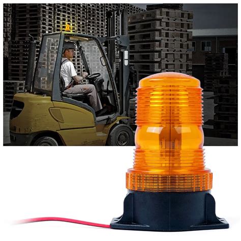 Hodish Led Amber W Emergency Warning Flashing Safety Strobe Beacon