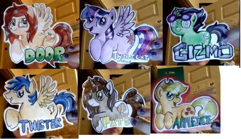 Pony Con Badges by queridoor on DeviantArt