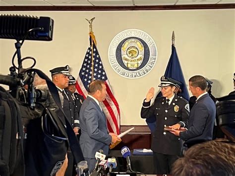 Janell Simpson Becomes First Latina Deputy Chief For Camden County Police Front Runner New Jersey