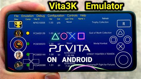 New Ps Vita Emulator For Android Phone Vita K Emulator Full Setup