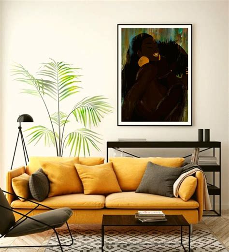 Black Couple Art Black Art Abstract Painting People Painting Power ...