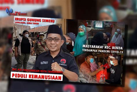 DPC PDI Perjuangan Kota Tangerang Peduli Kemanusian Dari Korban