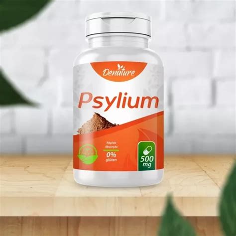 Suplemento En Cápsulas Denature Encapsulados Psylium 500mg 100 Cápsulas