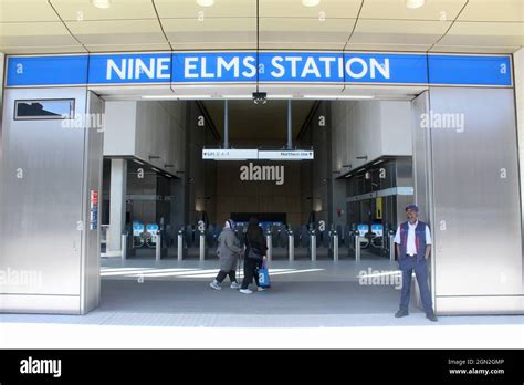 Nine Elms Tube Station London England Uk Northern Line Stock Photo Alamy