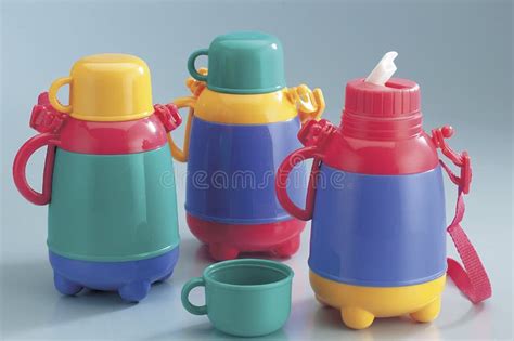 Kids water bottles stock photo. Image of refreshment - 14196048