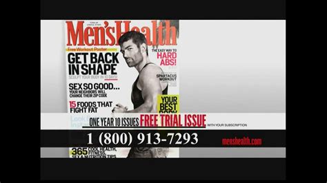 Mens Health Tv Commercials Ispottv