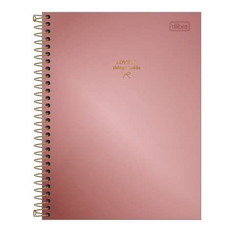 Caderno Colegial Mat Ria Fls West Village Capa Tilibra