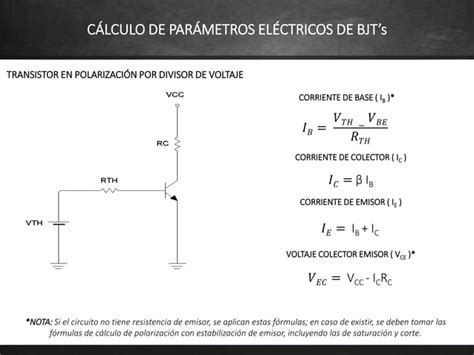 Teoría Básica de Transistores BJT PPT