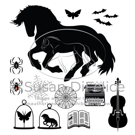 Spooky Friesian Halloween Susan Difelice