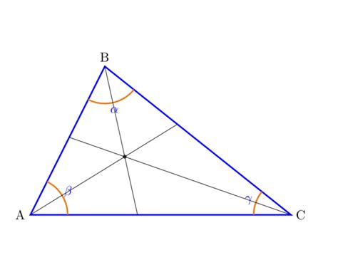 how to draw the angle bisector of a triangle